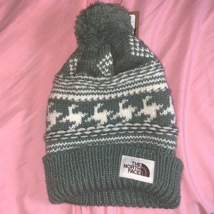 Green North Face Hat
